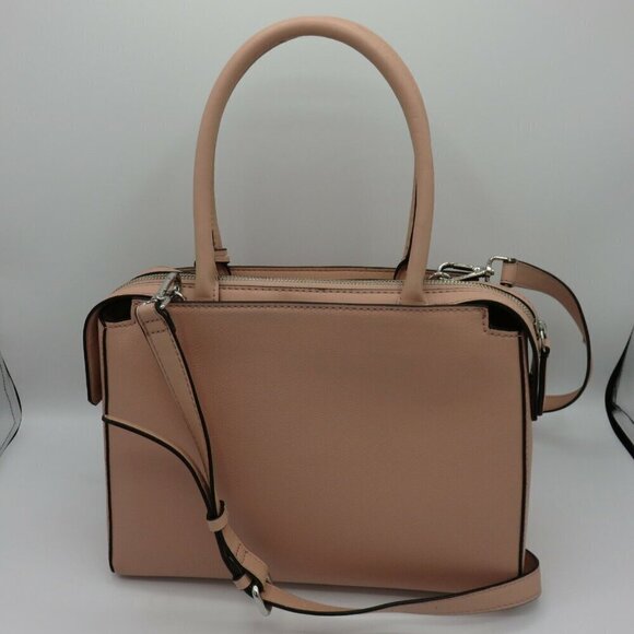 GUESS Abriella Blush Pink Animal Friendly Vegan Leather Shoulder Bag Purse NEW - Picture 5 of 6